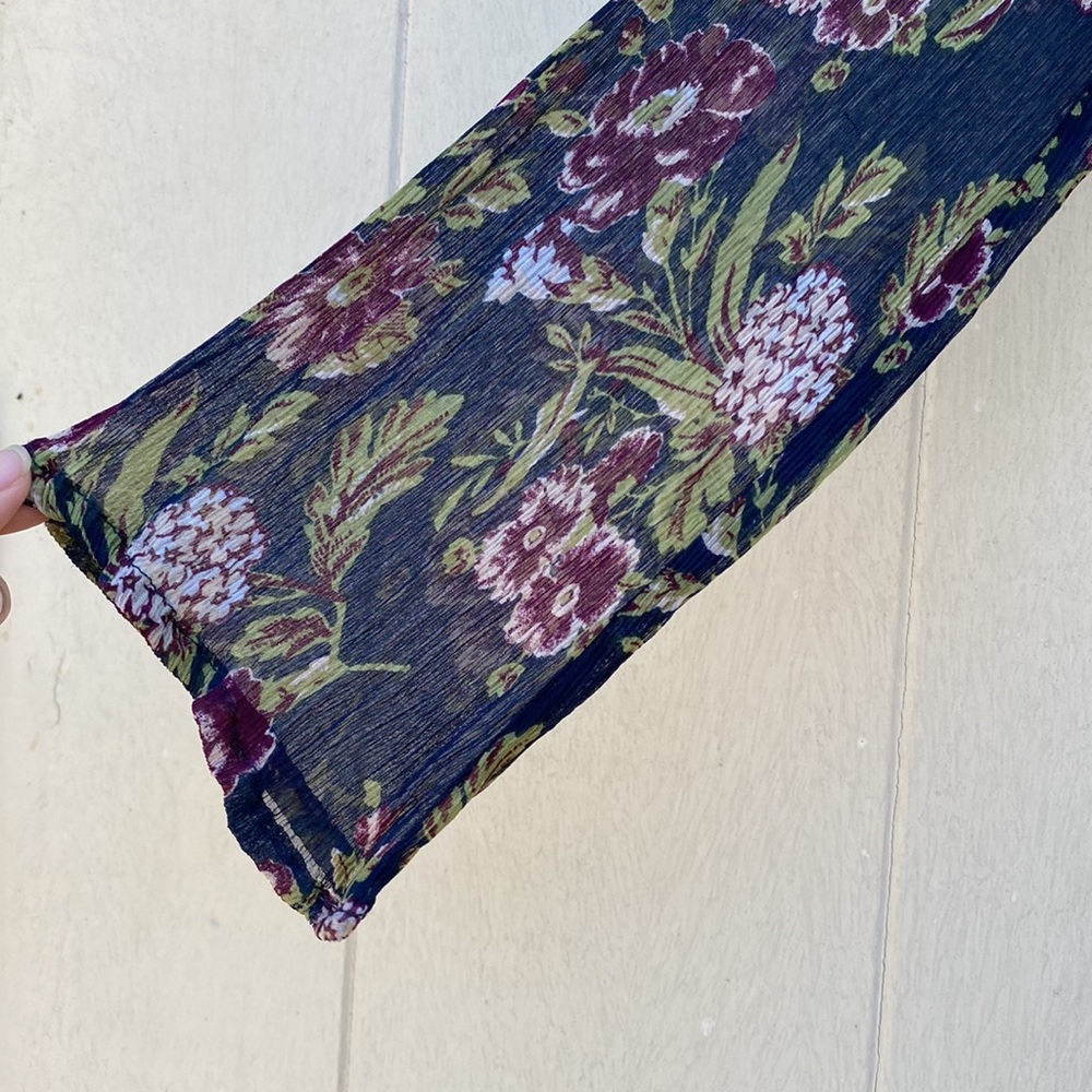 Zara Crepe Maxi Dress - Picture 5 of 7
